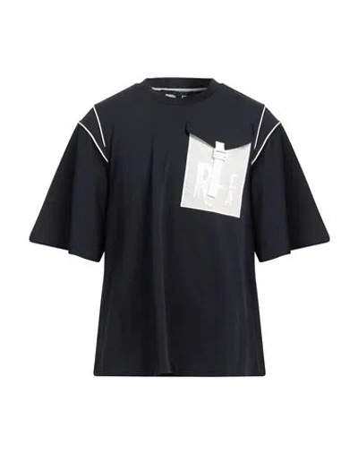 Emporio Armani Man T-shirt Navy Blue Size Xs Cotton