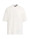 Emporio Armani Man T-shirt White Size L Cotton