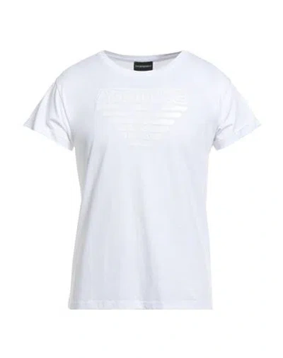 Emporio Armani Man T-shirt White Size S Cotton