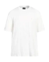 Emporio Armani Man T-shirt White Size Xxxl Cotton