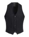 Emporio Armani Man Tailored Vest Midnight Blue Size 42 Virgin Wool
