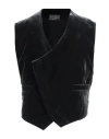 Emporio Armani Man Tailored Vest Midnight Blue Size 42 Viscose, Polyamide