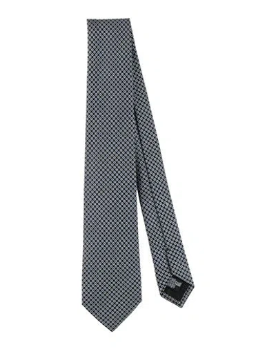 Emporio Armani Man Ties & Bow Ties Black Size - Silk