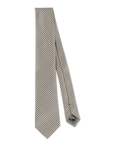Emporio Armani Man Ties & Bow Ties Navy Size - Silk In Navy Blue
