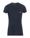 Emporio Armani Undershirt In Dark Blue