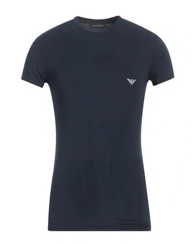 Emporio Armani Undershirt In Dark Blue
