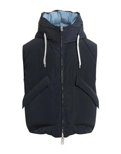 Emporio Armani Man Vest Midnight Blue Size 42 Polyamide