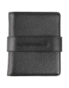 Emporio Armani Man Wallet Black Size - Leather In Black
