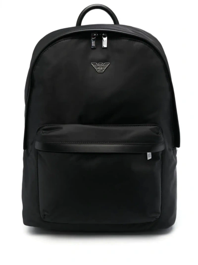 Emporio Armani Man`s Backpack In Green