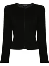 EMPORIO ARMANI EMPORIO ARMANI MATELASSÉ COTTON JACKET