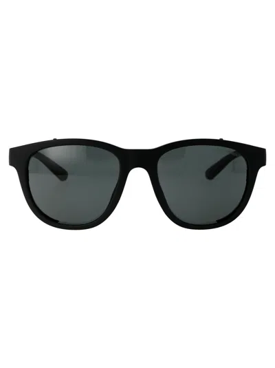 Emporio Armani Matte Black Injected Sunglasses