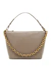 Emporio Armani Medium Hobo Leather Tote Bag