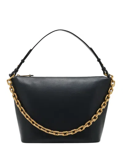 Emporio Armani Medium Hobo Leather Tote Bag