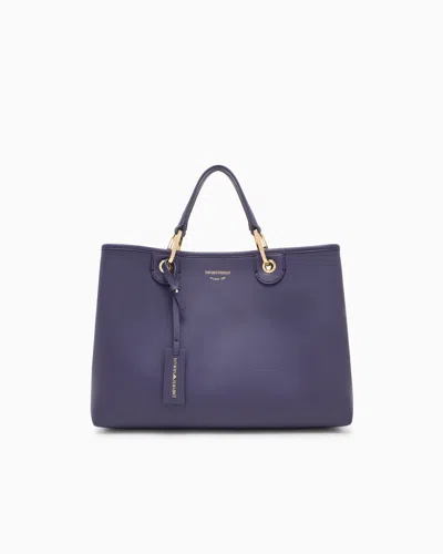 Emporio Armani Medium Myea Shopper Bag With Deer Print