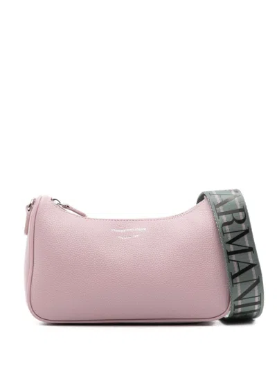 Emporio Armani Medium Shoulder Bag In Pink