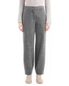 Emporio Armani Melange Trouser In Grey Melange