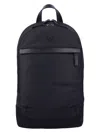 Emporio Armani Men's Asv Recycled Nylon Backpack In Black