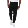 Emporio Armani Men's Black Ponte-di-roma Fabric Joggers In Black