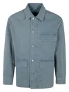 Emporio Armani Men's Blouson Jacket In Blue