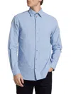 Emporio Armani Shirt  Men Color Gnawed Blue 1 In Blue