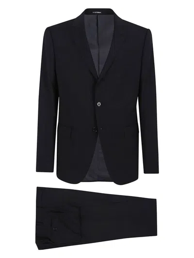 EMPORIO ARMANI MEN'S ELEGANTLY TAILORED WOOL SUIT