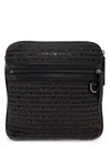 Emporio Armani All-over Lettering Messenger Bag
