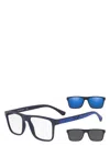 Emporio Armani Men's  Ea4115 57591w Sunglasses In Blue