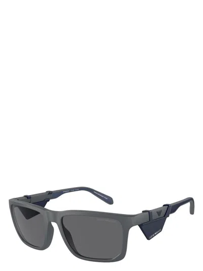 Emporio Armani Men's  Ea4219 610387 Sunglasses In Gray