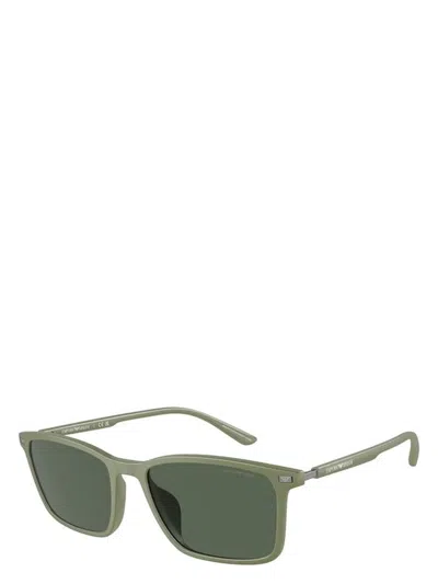 Emporio Armani Men's  Ea4223u 542471 Sunglasses In Green