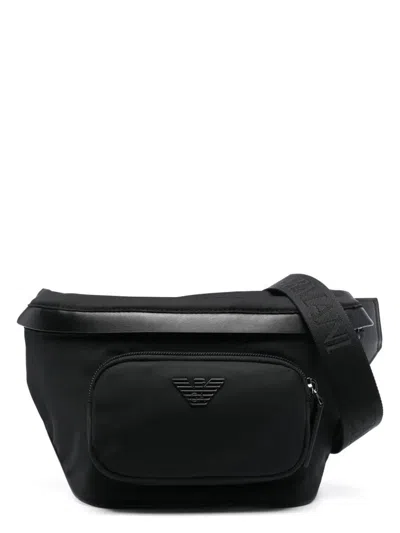 Emporio Armani Men's  Logo-plaque Belt Bag
