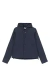 Emporio Armani Men's Blouson With Internal Nylon Bib Jacquard All-over Lettering