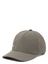Emporio Armani Branded Baseball Cap With Curved Peak In Green