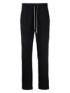 Emporio Armani Logo Cotton Sweatpants With Pockets