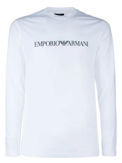 EMPORIO ARMANI MEN'S LOGO COTTON T-SHIRT