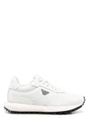 Emporio Armani Men's Logo Low-top Sneakers In White