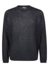 Emporio Armani Men's Lyocell Pullover Sweater