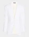 Emporio Armani Men's Lyocell Twill Sport Coat In White