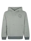 Emporio Armani Hooded Sweatshirt With Ribbed Cuffs And Hem