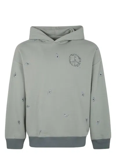 EMPORIO ARMANI MEN'S MINT COTTON SWEATSHIRT