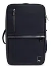 Emporio Armani Top Handle Strap Backpack With Front Zip In Black