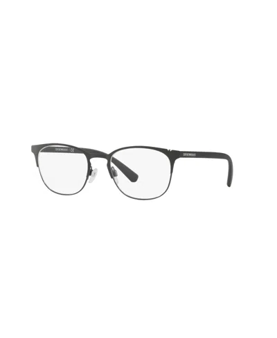 Emporio Armani Men's Oval Eyeglasses, Ea1059 In Black