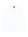 Emporio Armani Cotton Shirt In White