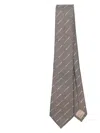 Emporio Armani Men's Silk Tie In Nude & Neutrals