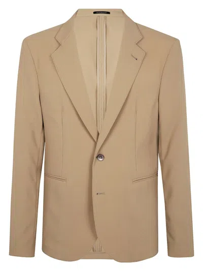 Emporio Armani Men's Single-breasted Two-button Jacket In Grey