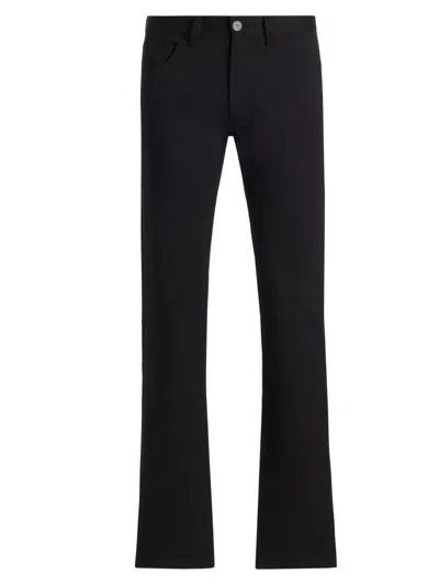 Emporio Armani Men's Slim-fit Straight-leg Jeans In Black