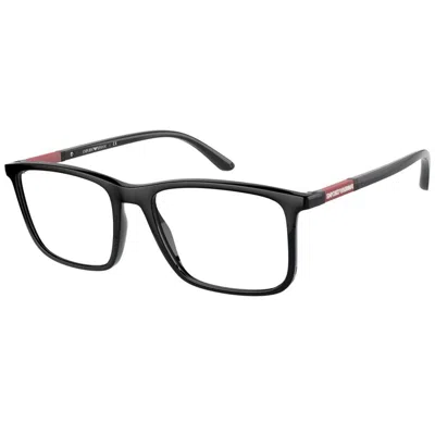 Emporio Armani Men' Spectacle Frame  Ea 3181 Gbby2 In Black