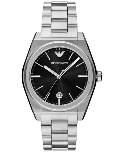 Emporio Armani Men's Stainless Steel Bracelet Watch 41mm In Multicolore