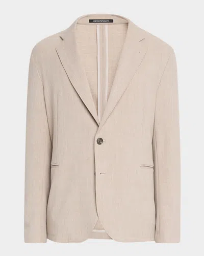 Emporio Armani Men's Stretch Techno Gabardine Sport Coat