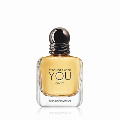 Emporio Armani Men's Stronger With You Only Edt Spray 3.4 oz (tester) Fragrances 3614273628976 In N/a