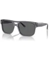 Emporio Armani Ea4197s Sunglasses In Transparent Gray